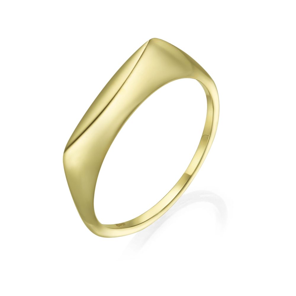 Women’s Gold Jewelry | 14K Yellow Gold Ring - Monaco