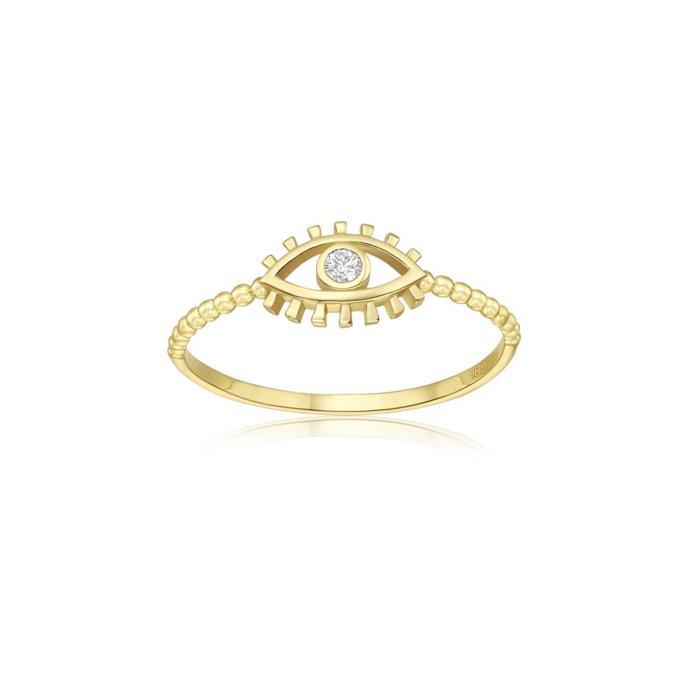 Women’s Gold Jewelry | 14K Yellow Gold Rings - Eye