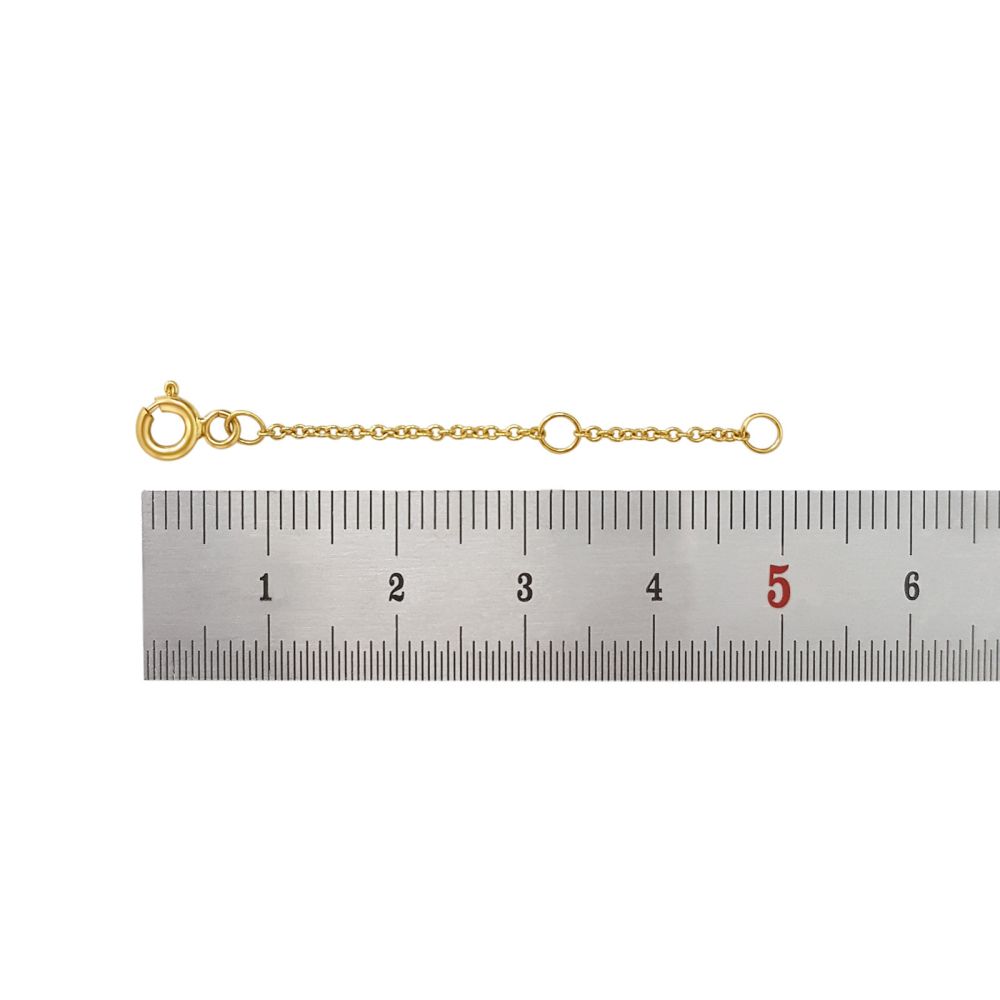 Gold Chains | 14K Yellow Gold Extension Chain - 5cm (1.96 inch)