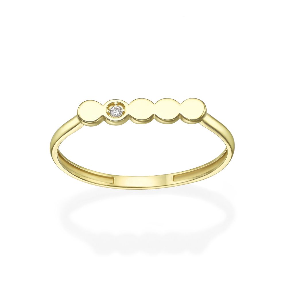 Women’s Gold Jewelry | 14K Yellow Gold Rings - Nicole