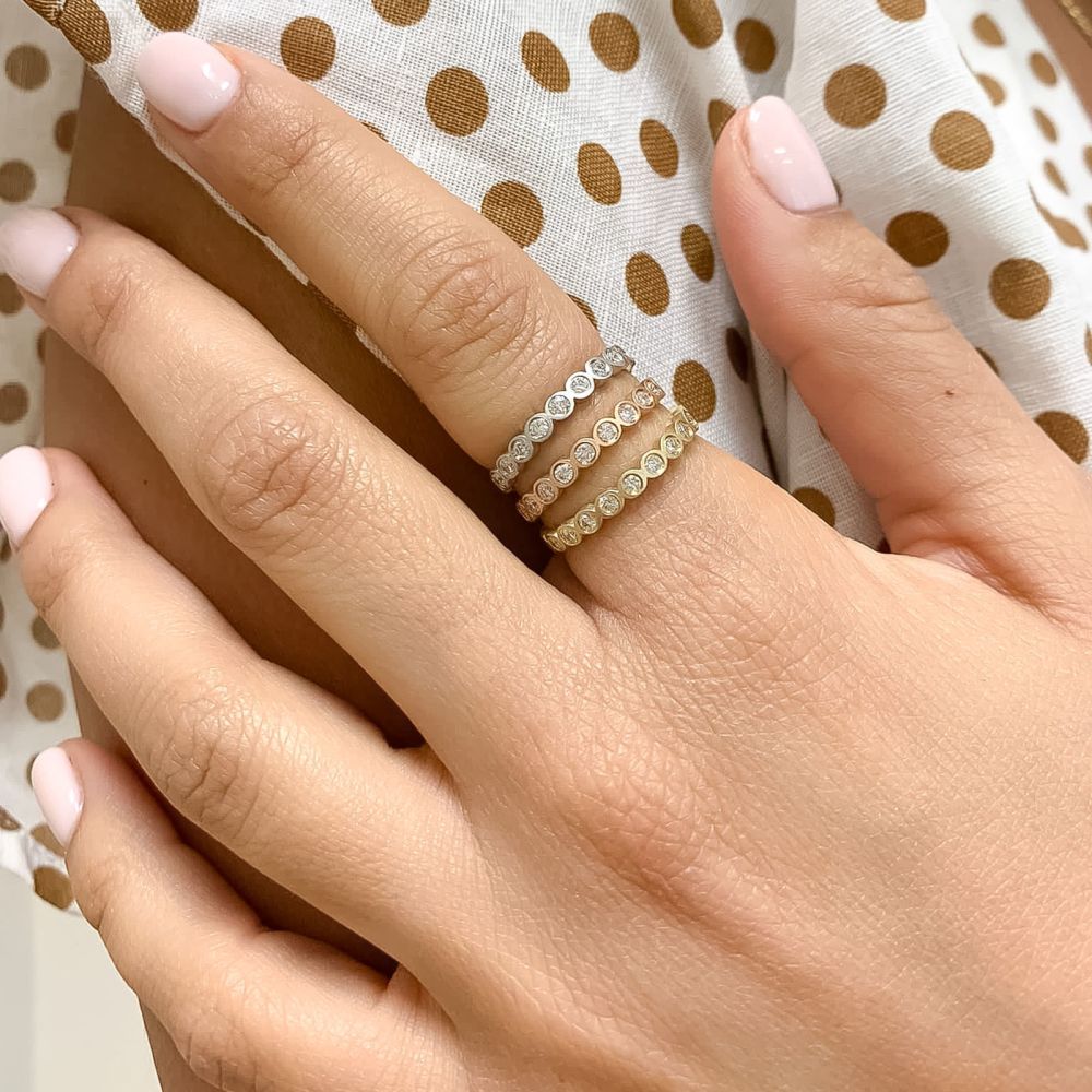 Diamond Jewelry | 14K White Gold Diamond Ring - Ashley
