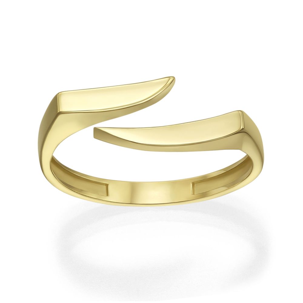 gold rings | 14K Yellow Gold Rings - Gail