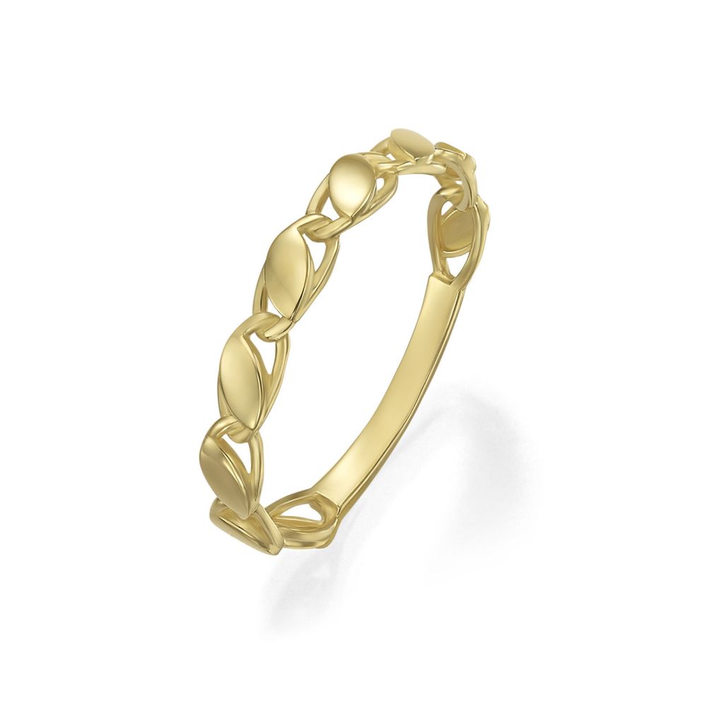 gold rings | 14K Yellow Gold Rings - Laurel