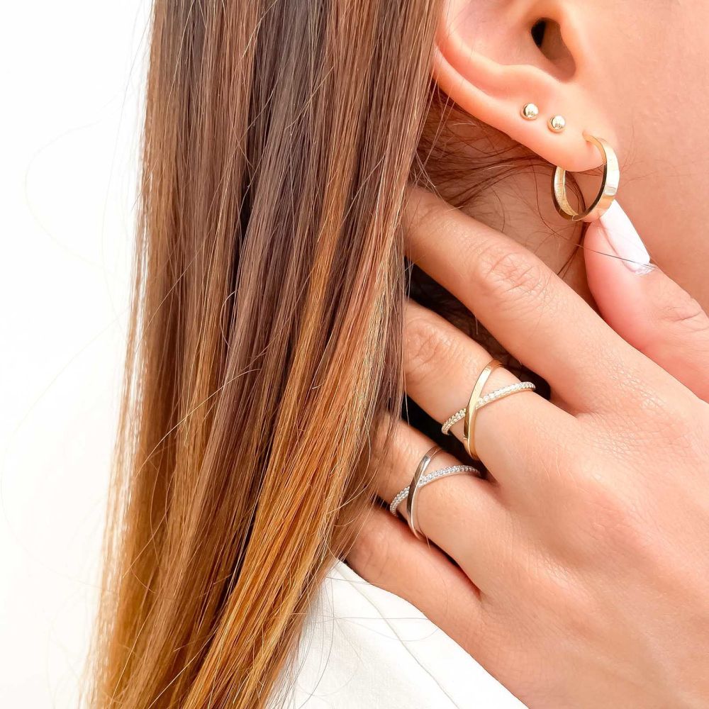 Women’s Gold Jewelry | 14K White Gold Rings - Roxy