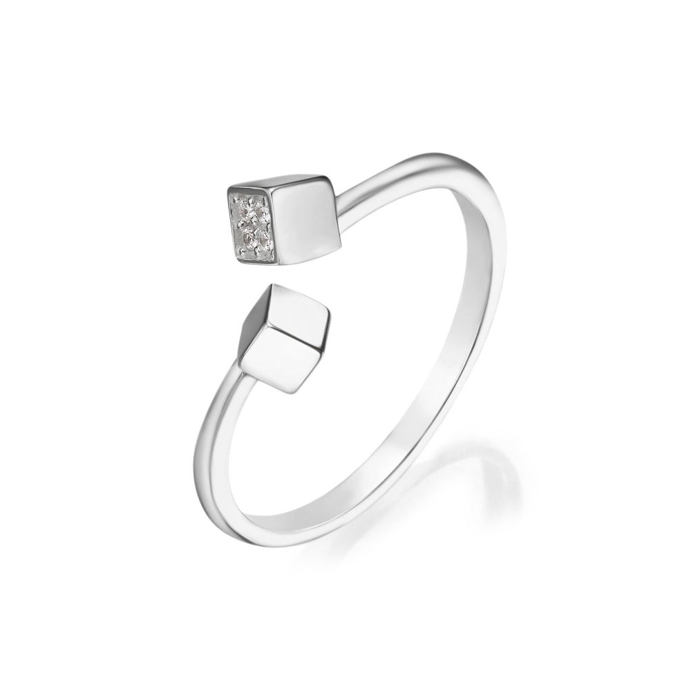 Women’s Gold Jewelry | 14K White Gold Rings - Florence