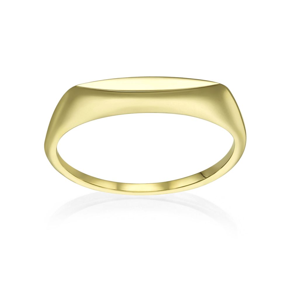 Women’s Gold Jewelry | 14K Yellow Gold Ring - Monaco