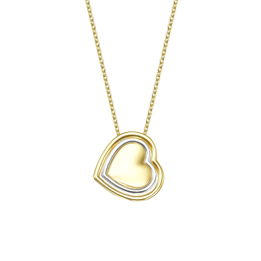 Women’s Gold Jewelry | 14k Yellow gold women's pendant  - Miranda's Heart
