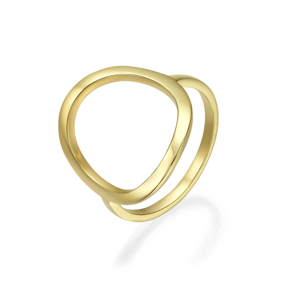 gold rings | 14K Yellow Gold Rings - Circle of Life