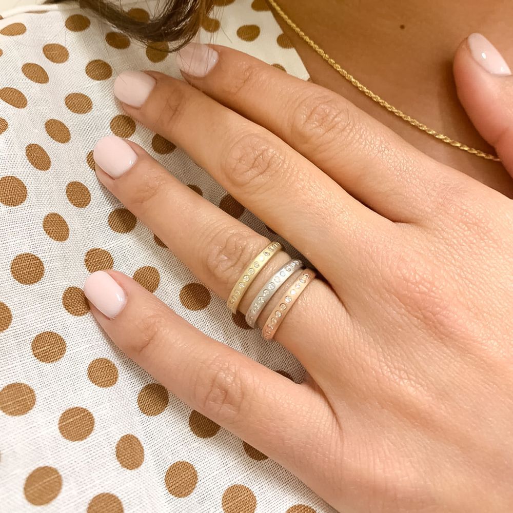 Diamond Jewelry | 14K White Gold Diamond Ring - Kim