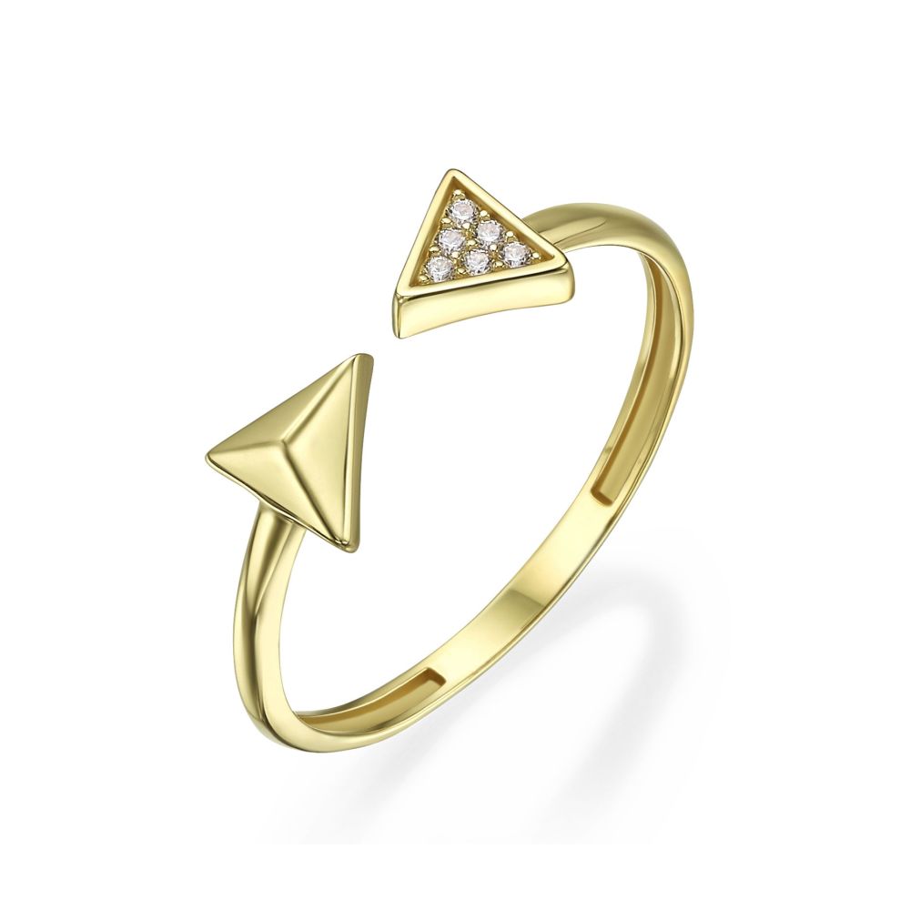 Women’s Gold Jewelry | 14K Yellow Gold Rings - Arrows