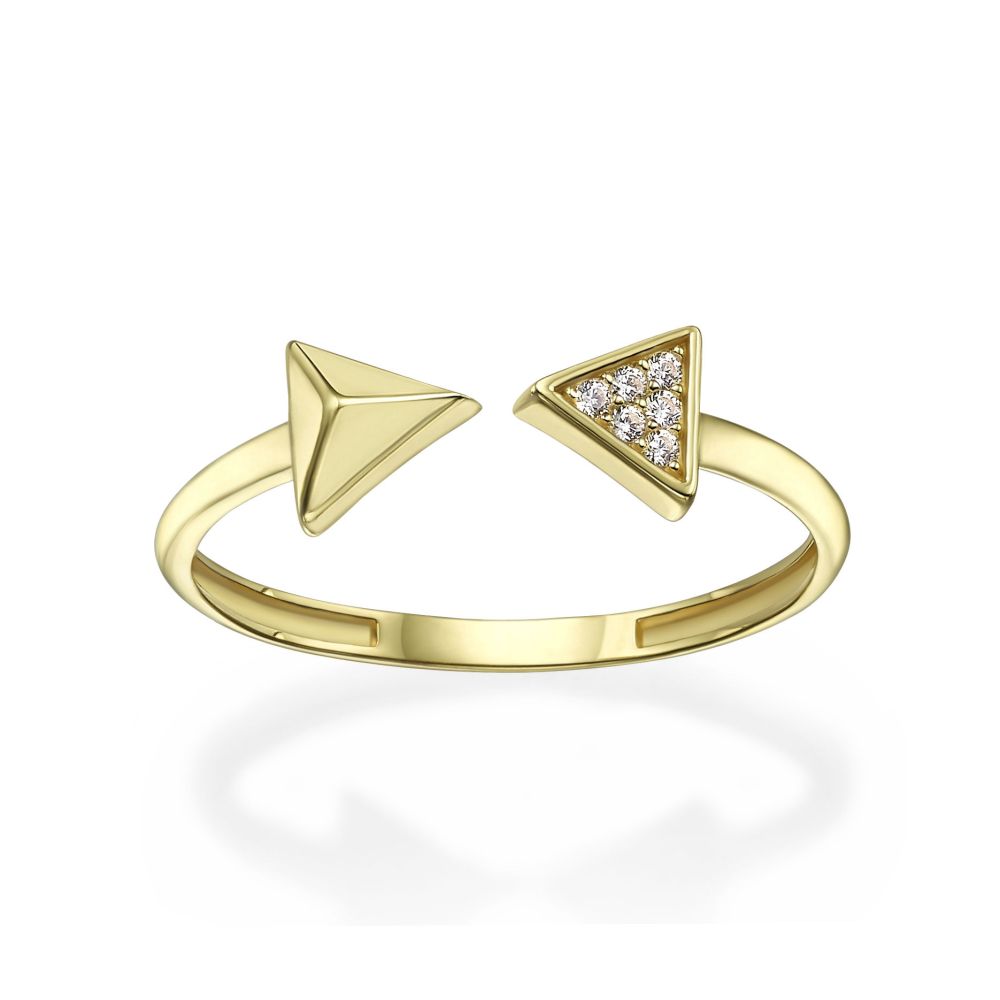Women’s Gold Jewelry | 14K Yellow Gold Rings - Arrows