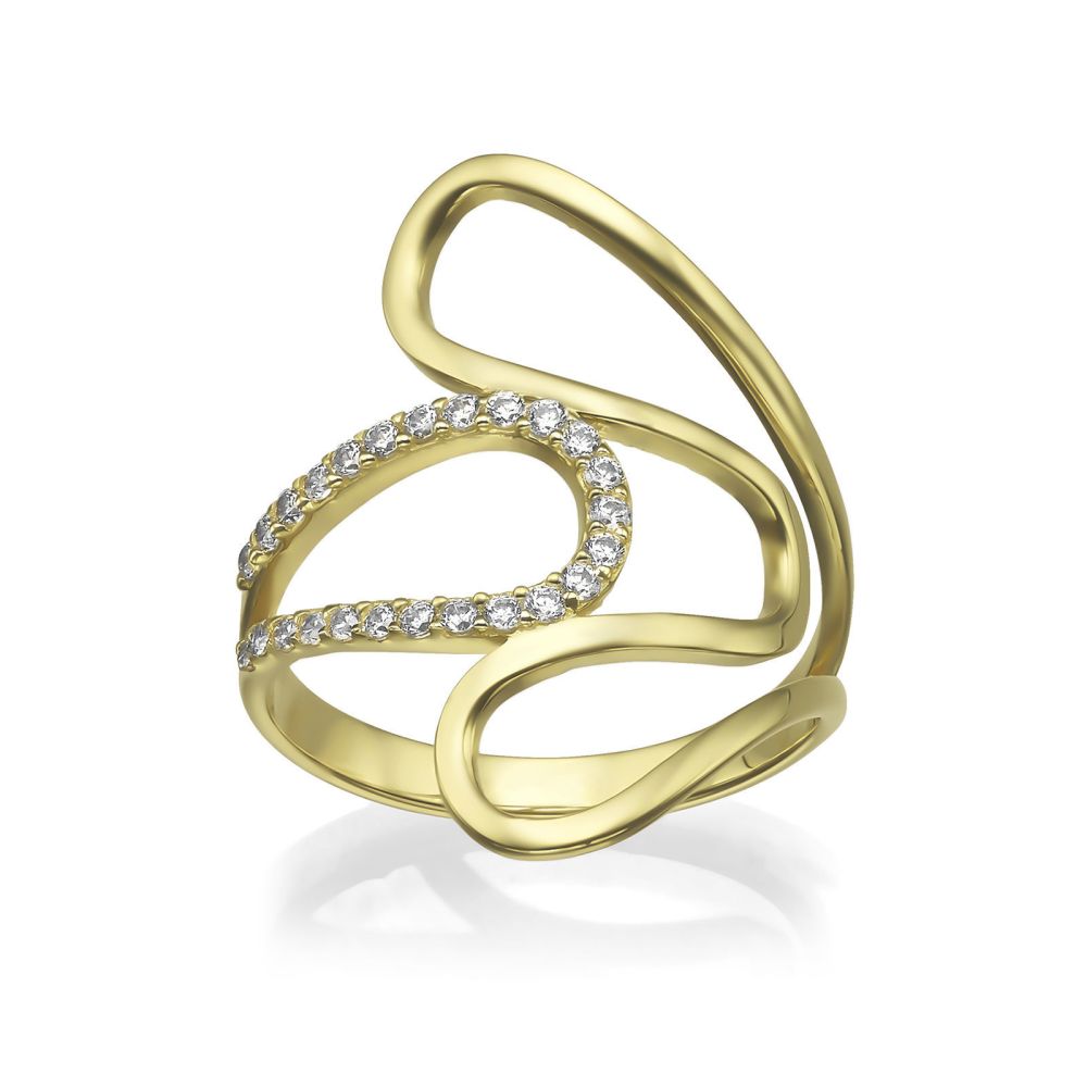 gold rings | 14K Yellow Gold Rings - Esperanza