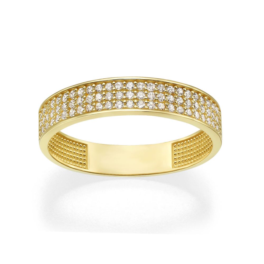 Women’s Gold Jewelry | 14K Yellow Gold Ring - Claire 