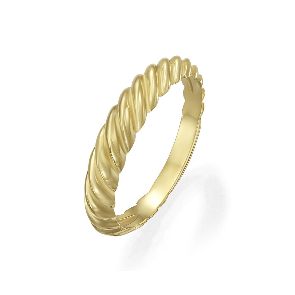 gold rings | 14K Yellow Gold Rings - Sophie