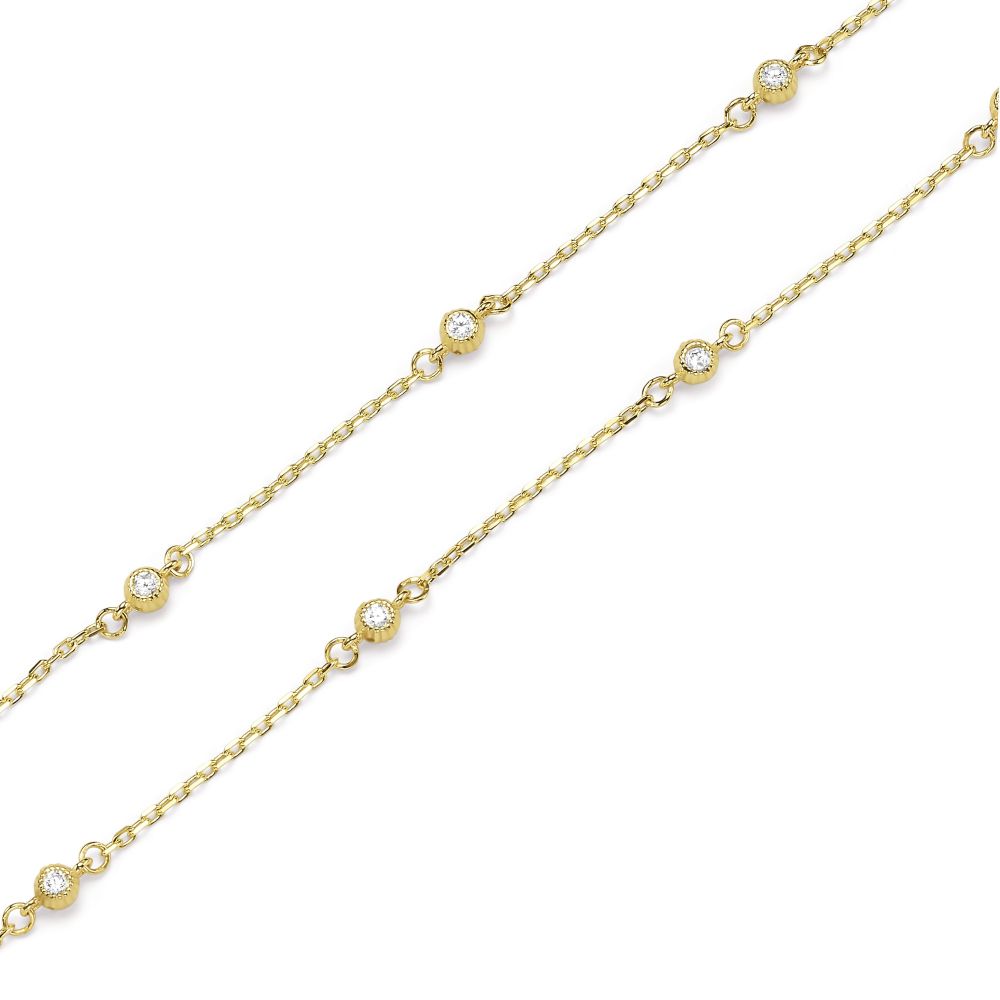 Gold Pendant | 14k Yellow gold women's pendant - Little Isabel