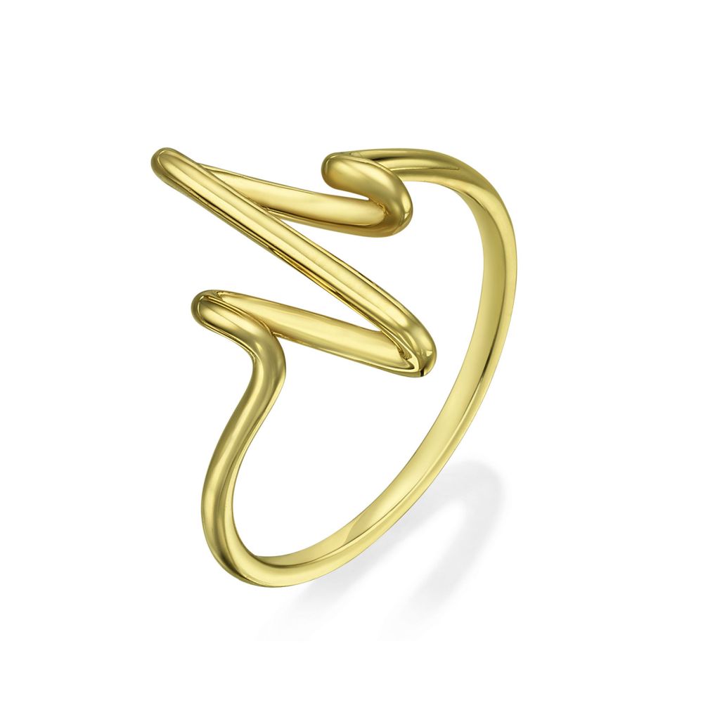 Women’s Gold Jewelry | Ring in Yellow Gold - Cardiogram