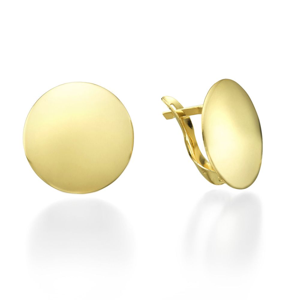 Women’s Gold Jewelry | 14K Yellow Gold Women's Earrings - Orb