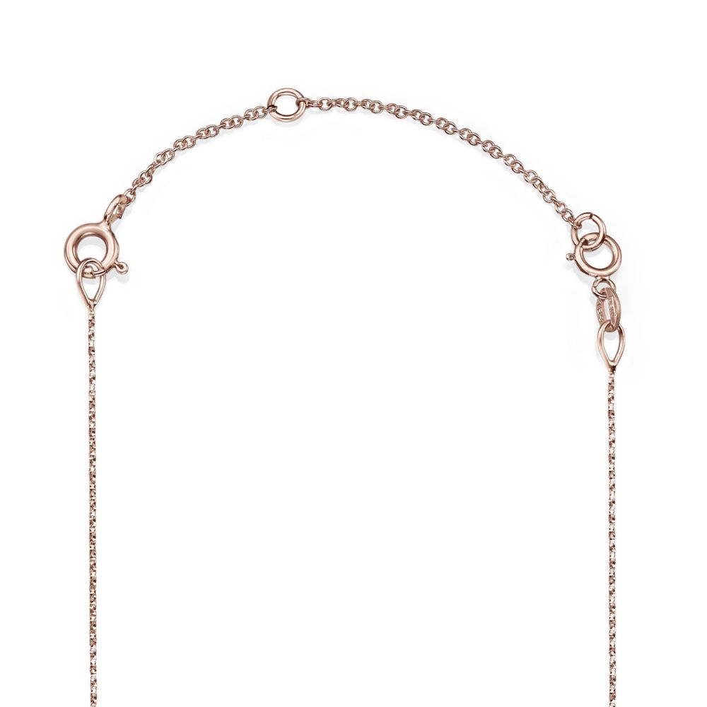 Gold Chains | 14K Rose Gold Extension Chain - 6cm (2.4 inch)