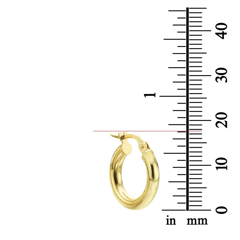 Women’s Gold Jewelry | 14K White Gold Women's Earrings - S