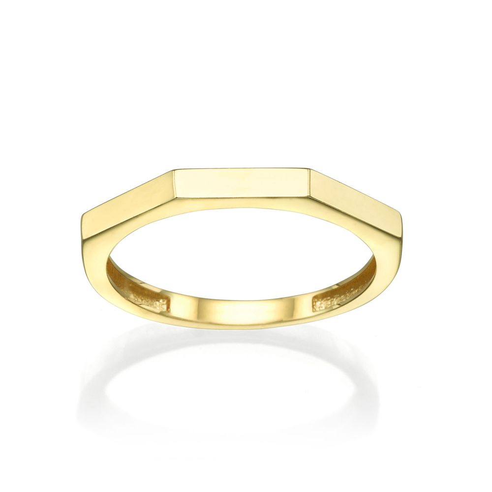 Women’s Gold Jewelry | Ring in 14K Yellow Gold - Geometric