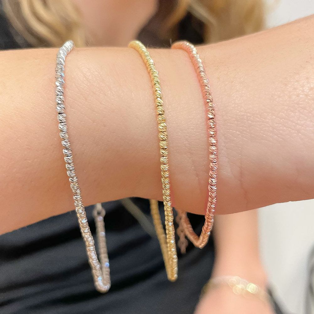 Women’s Gold Jewelry | 14K Rose Gold Women's Bracelets - Balls