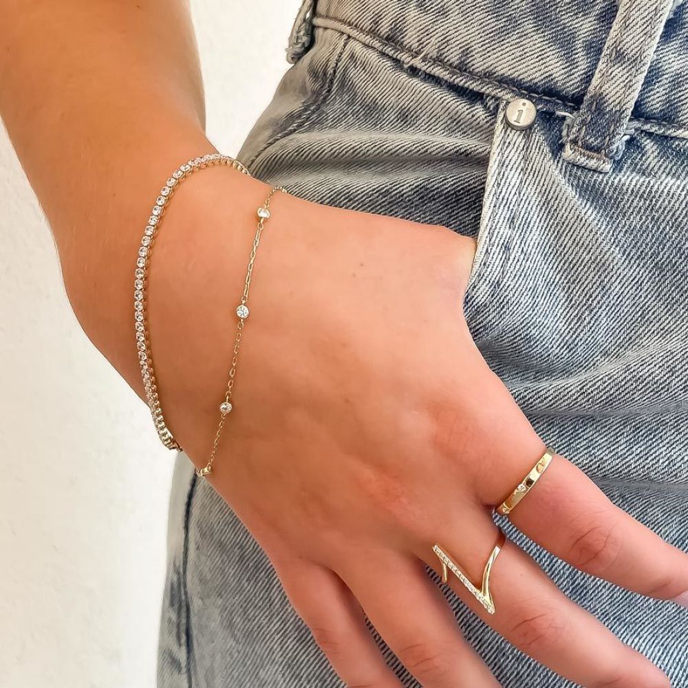 Women’s Gold Jewelry | 14K Yellow Gold Bracelet - Kimberly