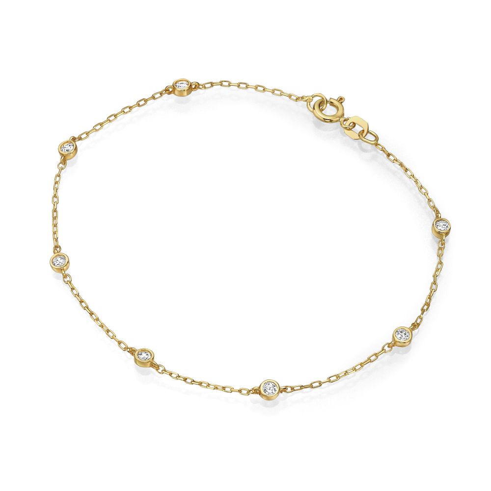 Women’s Gold Jewelry | 14K Yellow Gold Bracelet - Kimberly