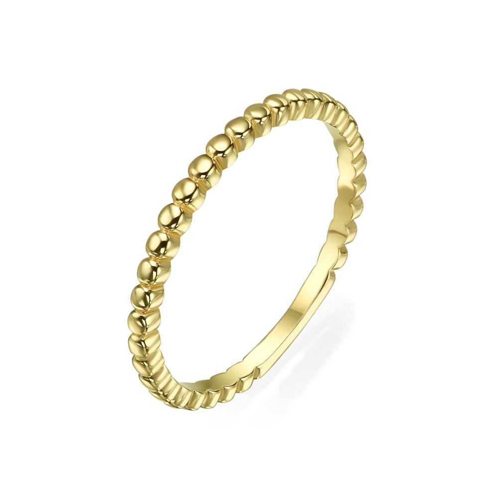 Women’s Gold Jewelry | Ring in 14K Yellow Gold - Balls