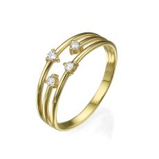 Ring in 14K Yellow Gold - Elements