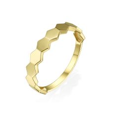 Ring in 14K Yellow Gold - Honey