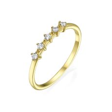 Ring in 14K Yellow Gold - Magen