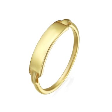 14K Yellow Gold Ring - Madrid Seal