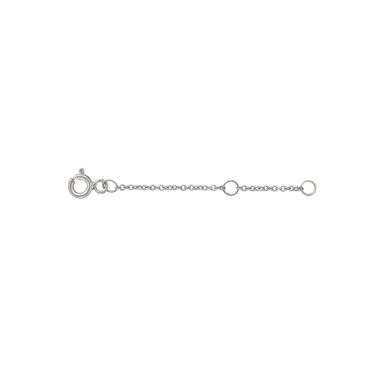 14K White Gold Extension Chain - 5cm (1.96 inch)