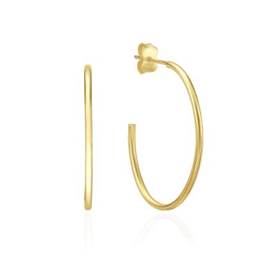 14K Yellow Gold Women's Earrings - Rio