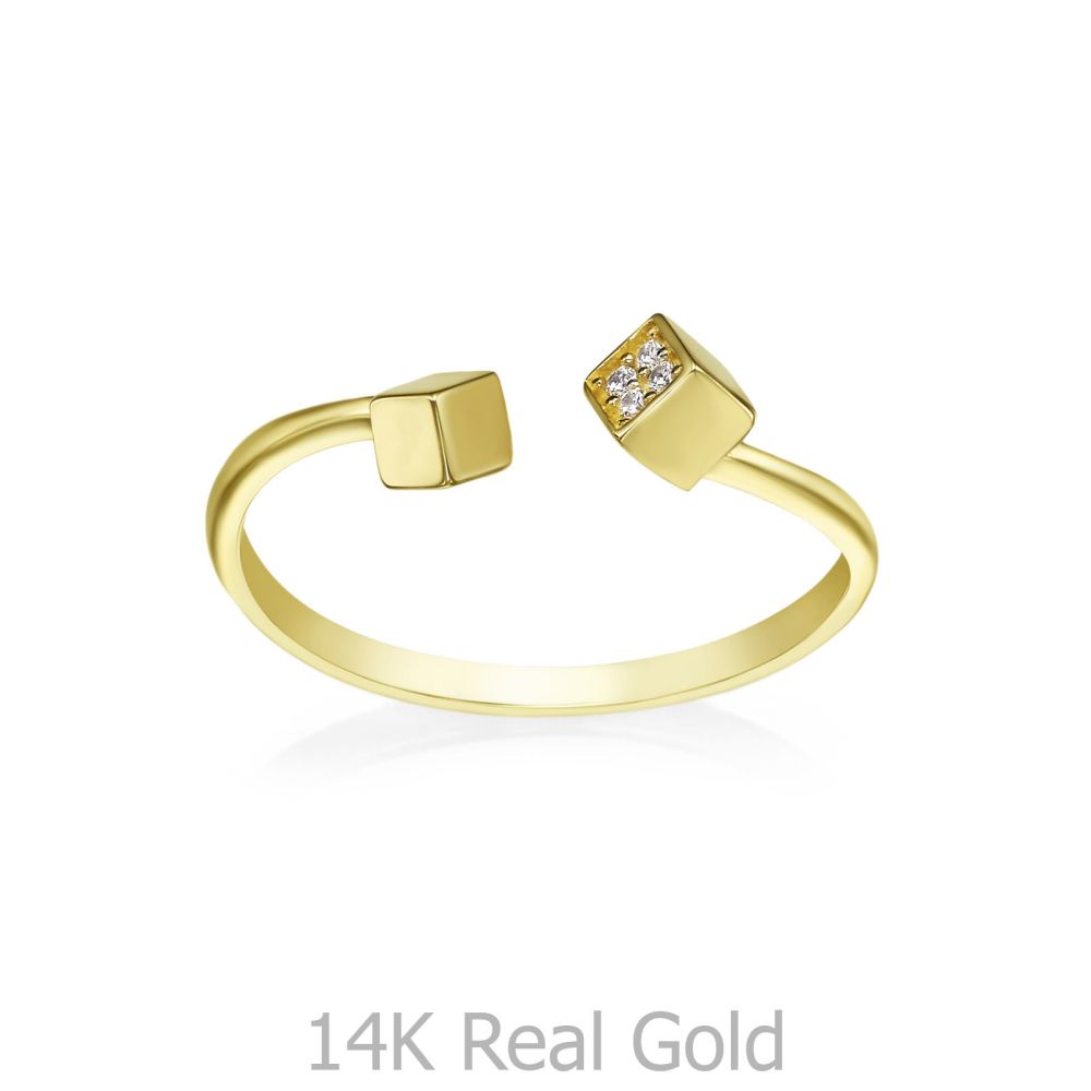 Women’s Gold Jewelry | 14K Yellow Gold Rings - Florence