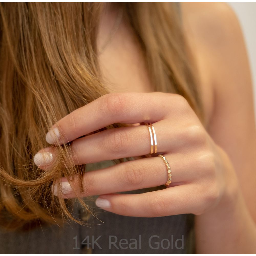 Women’s Gold Jewelry | 14K Yellow Gold Ring - Cher