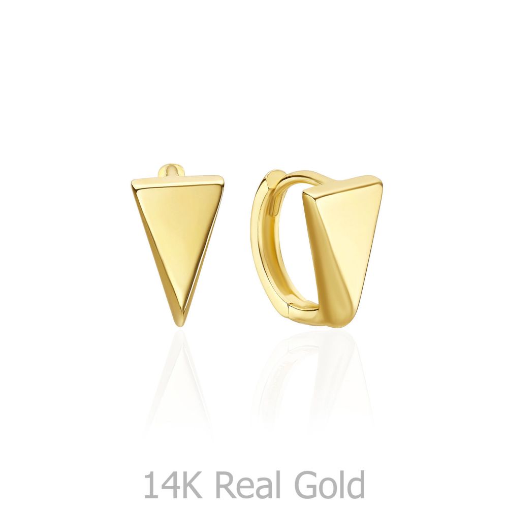 Women’s Gold Jewelry | 14K Yellow Gold Women's Earrings - London
