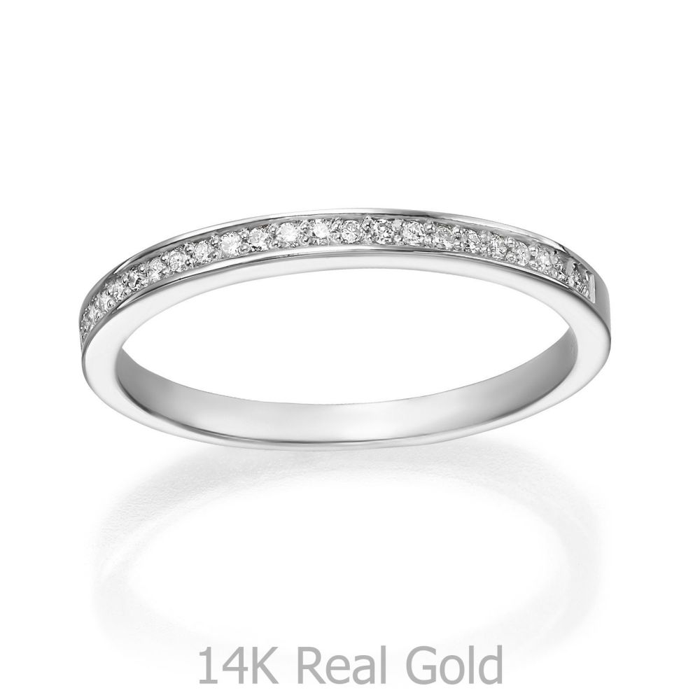 Diamond Jewelry | 14K White Gold Rings - Melody