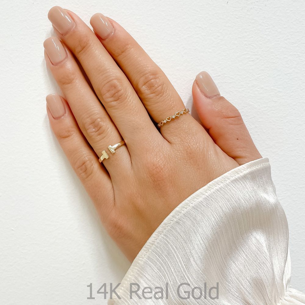 Women’s Gold Jewelry | 14K Yellow Gold Rings - Robin