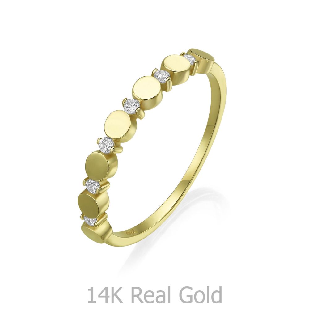 Women’s Gold Jewelry | 14K Yellow Gold Ring - Carolina