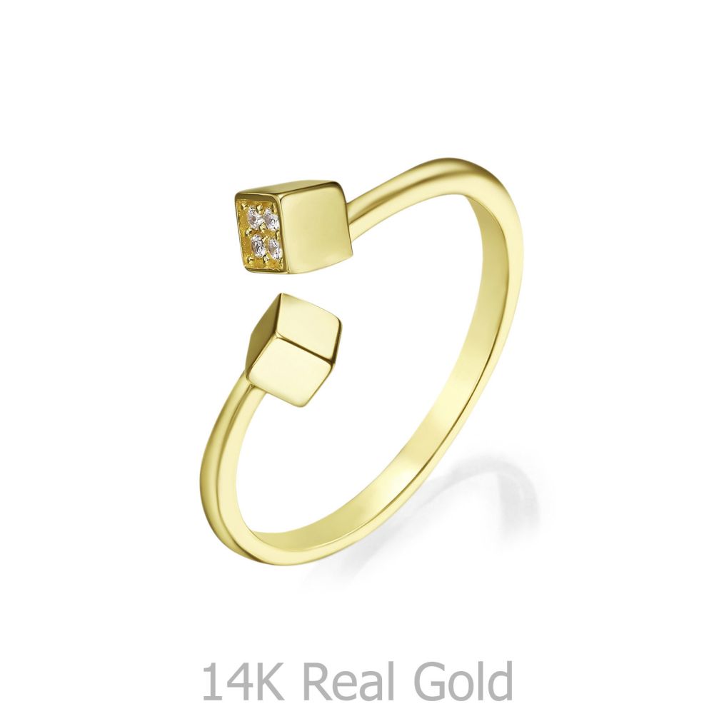 Women’s Gold Jewelry | 14K Yellow Gold Rings - Florence