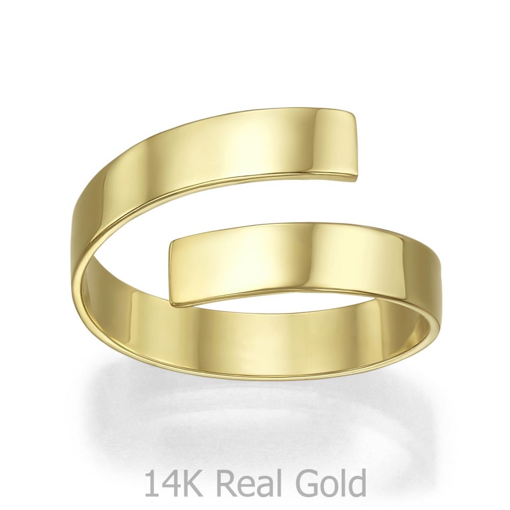gold rings | 14K Yellow Gold Rings - Mulan
