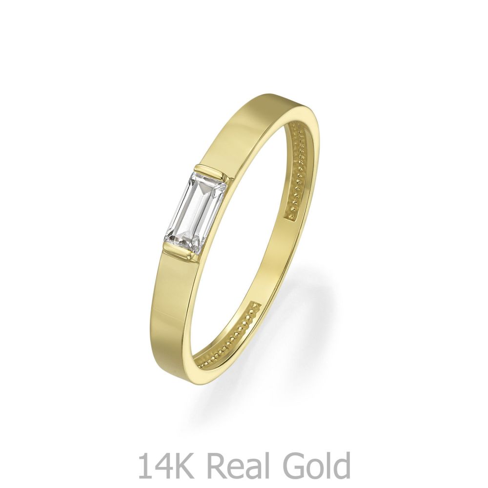 gold rings | 14K Yellow Gold Rings - Noel