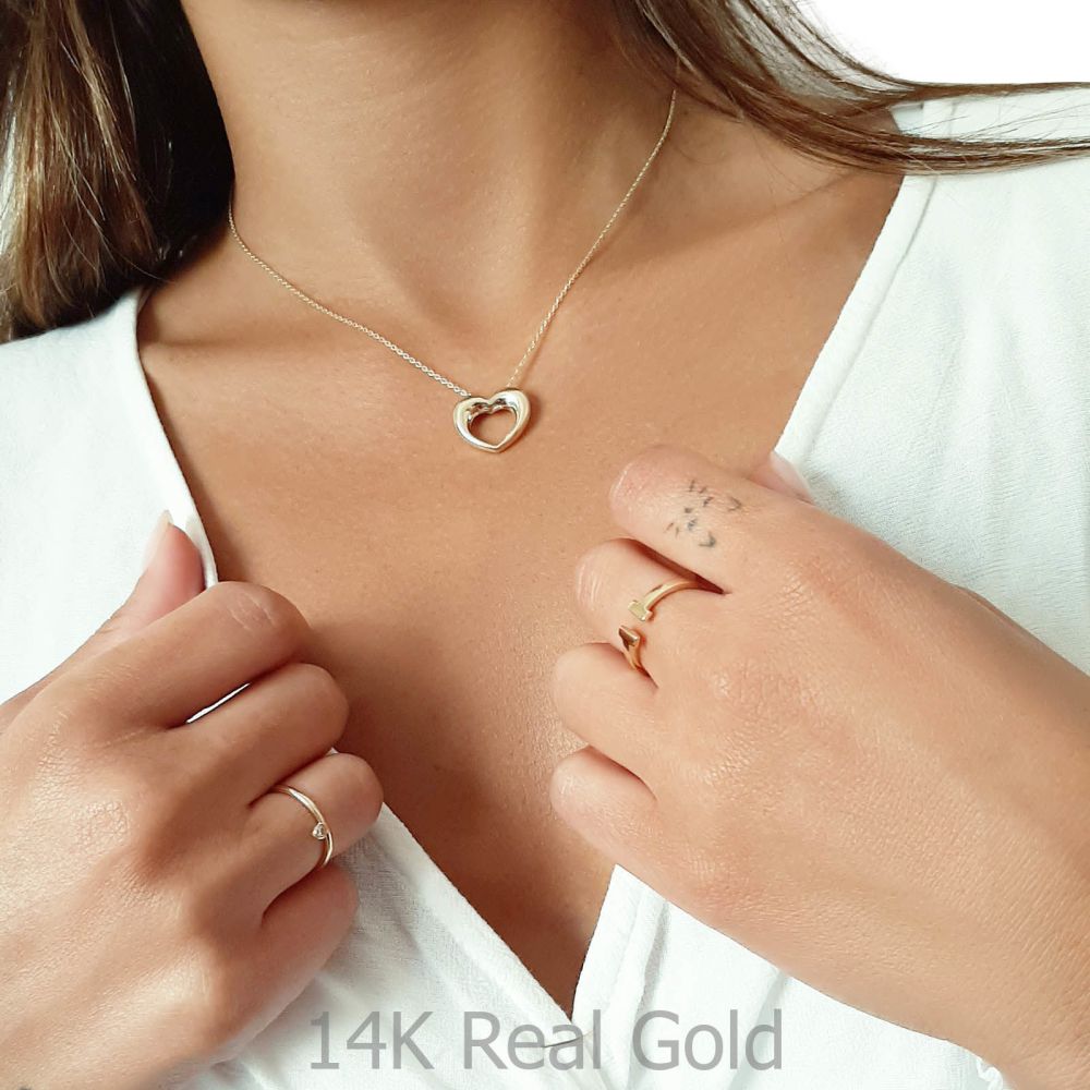 Women’s Gold Jewelry | 14K Yellow Gold Rings - Robin