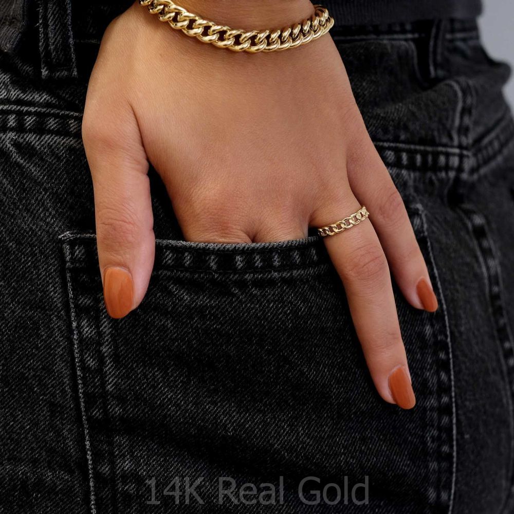 Women’s Gold Jewelry | 14K Yellow Gold Rings - links
