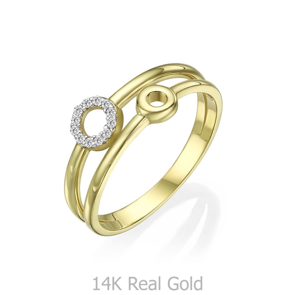 Women’s Gold Jewelry | 14K Yellow Gold Rings - Tiana