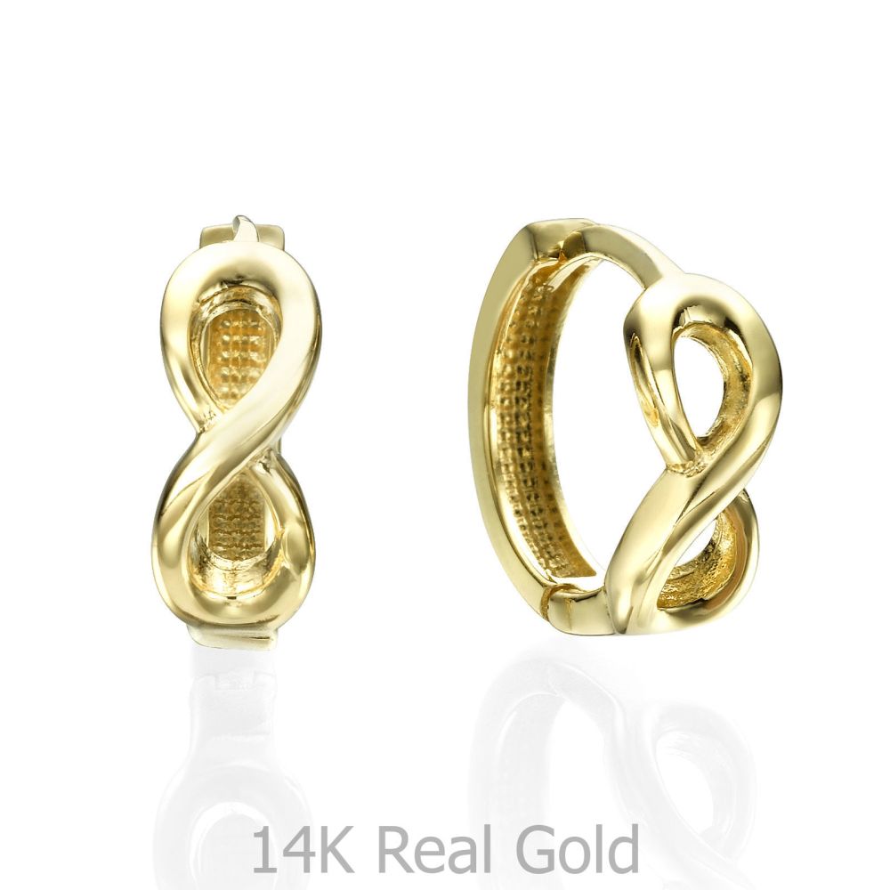  | Huggie Gold Earrings - Song Bird