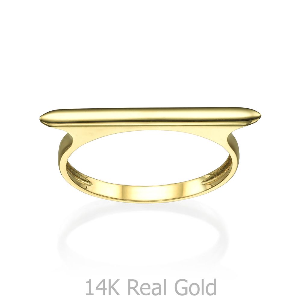 Women’s Gold Jewelry | Ring in 14K Yellow Gold - Line
