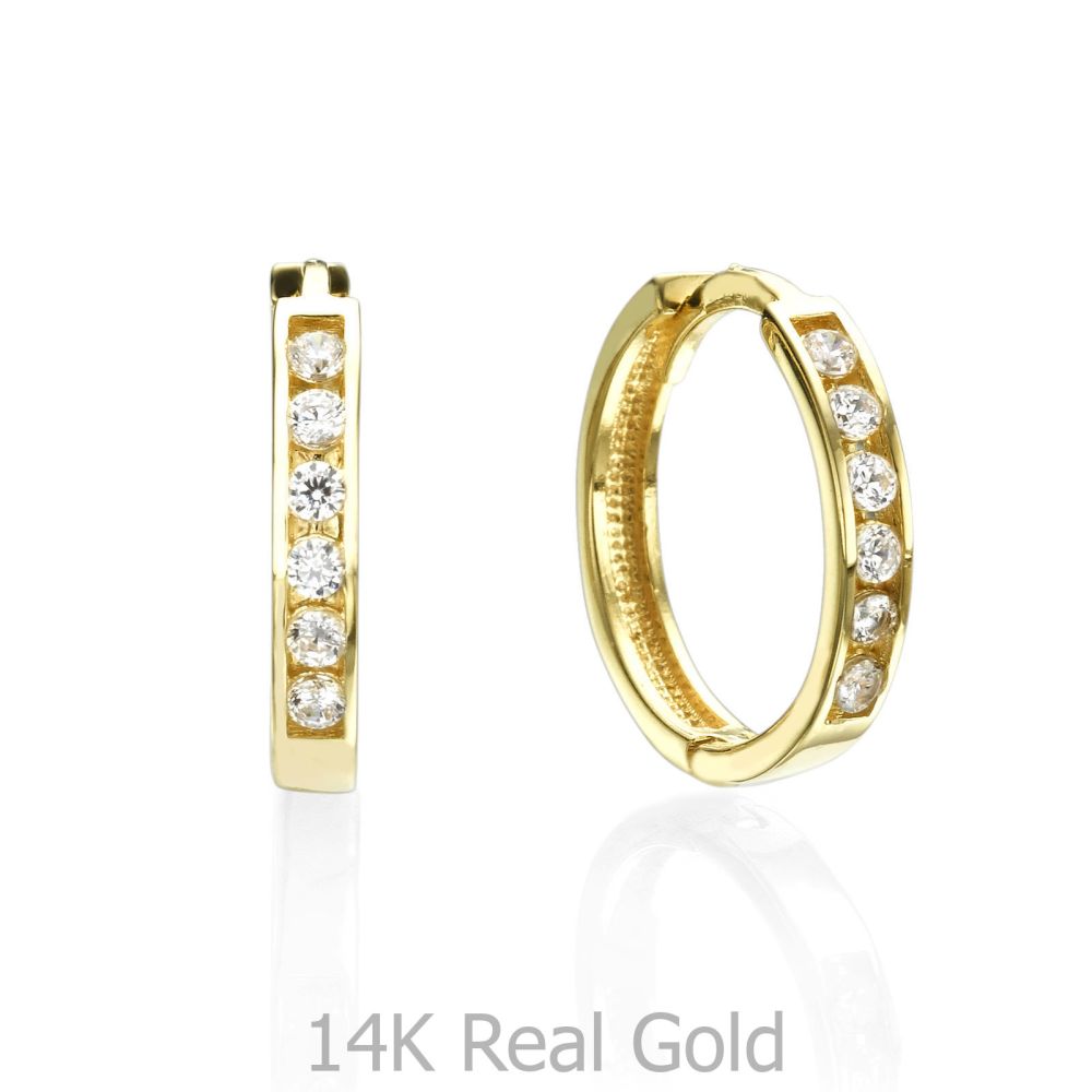 Sale | Huggie Gold Earrings - Torino