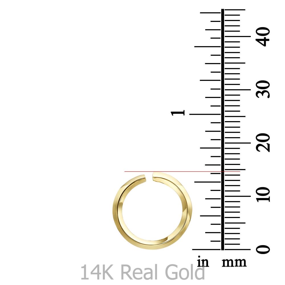 Women’s Gold Jewelry | 14K Yellow Gold Women's Earrings - Sunrise